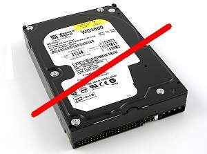 No IDE hard-drives